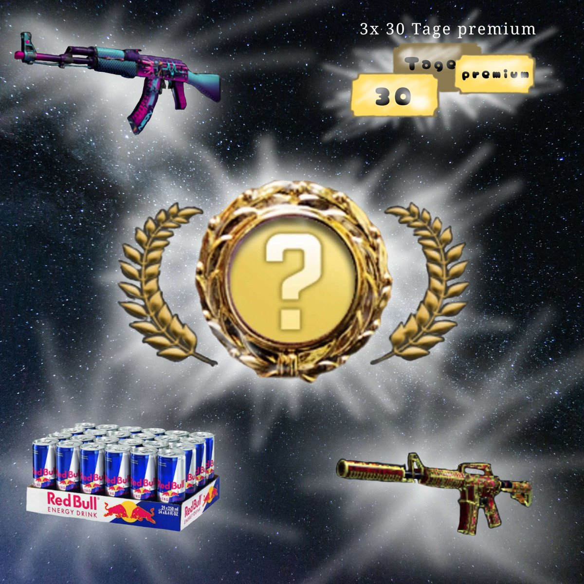 🎉 Hey liebe Community! 🎉
Feiert mit uns den Rocktober im PENTA Club und nehmt an unserem epischen Giveaway teil! 🤩
#PENTAClub #PENTA #EsPortal #RedBull #Giveaway #CS2 #cs2giveaways #Community #GOLDEN #Rocktober #Rakete