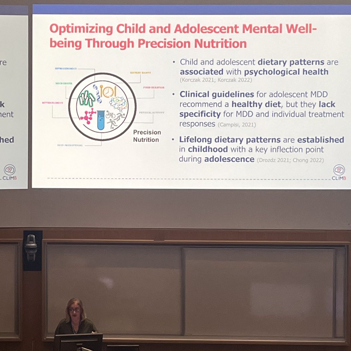 Korczak Lab (@korczaklabsk) on Twitter photo Korczak Lab Research Associate <a href="/SusanCampisi2/">Susan Campisi</a> presenting her findings today on the link between gut microbiome, mood, anxiety & neurodevelopment at the SickKids Precision Child & Youth Mental Health Symposium! #research #youth #mentalhealth #depression #nutrition Korczak Lab Research Associate <a href="/SusanCampisi2/">Susan Campisi</a> presenting her findings today on the link between gut microbiome, mood, anxiety & neurodevelopment at the SickKids Precision Child & Youth Mental Health Symposium! #research #youth #mentalhealth #depression #nutrition