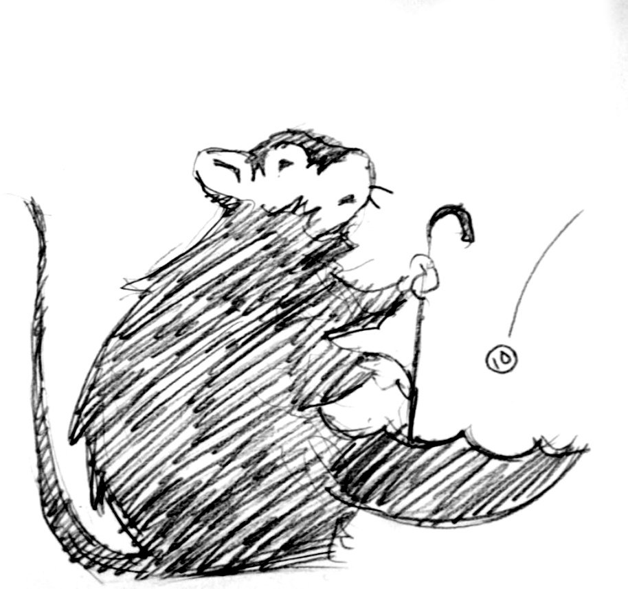 TLである情報を見たが、この絵が『バクシーシのネズミ』である事は、変わらない。  >バンクシー