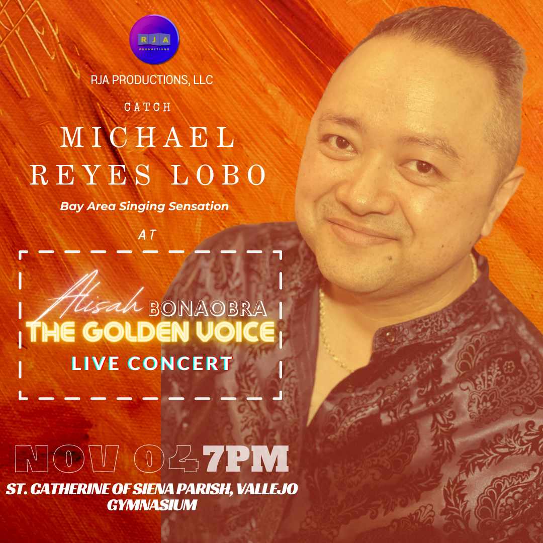 ➤Don't miss the live performance of 𝗠𝗶𝗰𝗵𝗮𝗲𝗹 𝗥𝗲𝘆𝗲𝘀 𝗟𝗼𝗯𝗼 on 𝄞"𝙏𝙝𝙚 𝙂𝙤𝙡𝙙𝙚𝙣 𝙑𝙤𝙞𝙘𝙚" ☆ 𝙇𝙞𝙫𝙚 𝘾𝙤𝙣𝙘𝙚𝙧𝙩𝄞

➽For tickets: 
➮𝘙𝘰𝘴𝘢𝘣𝘦𝘭𝘭𝘢: (925) 336-6061
➮𝘖𝘭𝘪𝘷𝘦: (707) 704-3431 
➮𝘝𝘦𝘳𝘰𝘯𝘪𝘤𝘢: (707) 567-4900