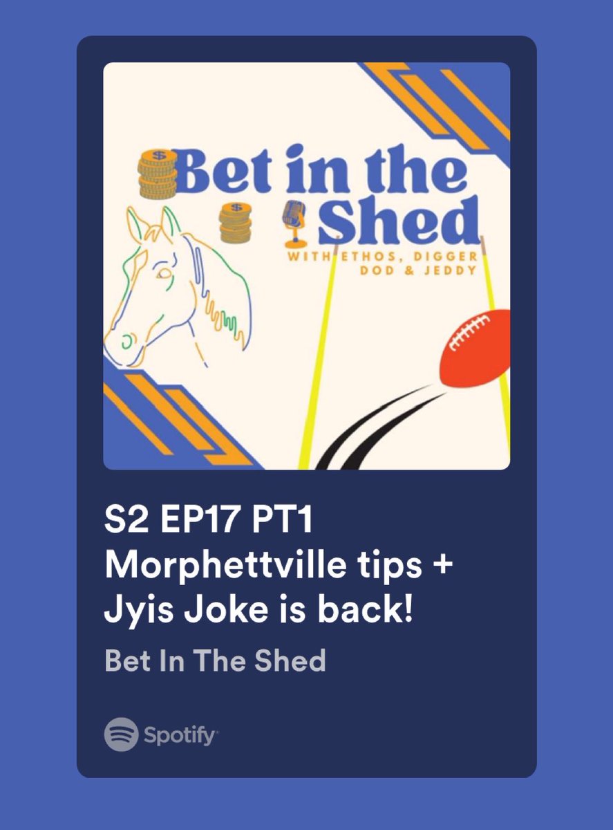 Bet In The Shed tweet media