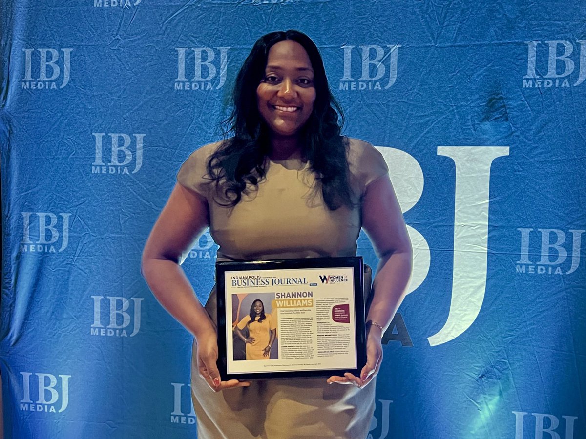 KateriW's tweet photo. My boss, @Shannon_Indy, is a powerhouse! She is so deserving of being named as one of @IBJnews’ Women of Influence! @TheMindTrust is lucky to have her as our COO &amp; Executive Vice President and I’m lucky to learn from her. Read her honoree profile: https://t.co/FpjVVt6LrP #IBJWOI https://t.co/zAZOW15BmZ