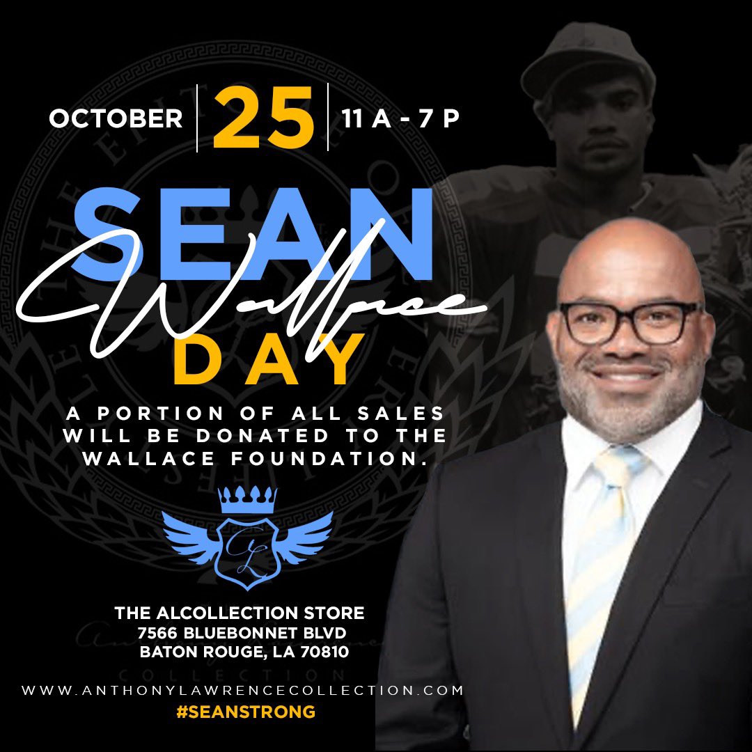 ALCollection's tweet image. Next Wednesday #SeanWallaceDay at #TheALCollectionStore