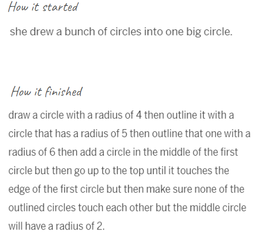 mdbarry17's tweet photo. Loved using the stronger and clearer routine when introducing circles today using the @desmosclassroom curriculum. Students showed so much persistence and growth. I also love playing the "dummy" and trying to create exactly what they write. https://t.co/vsFPe5470l