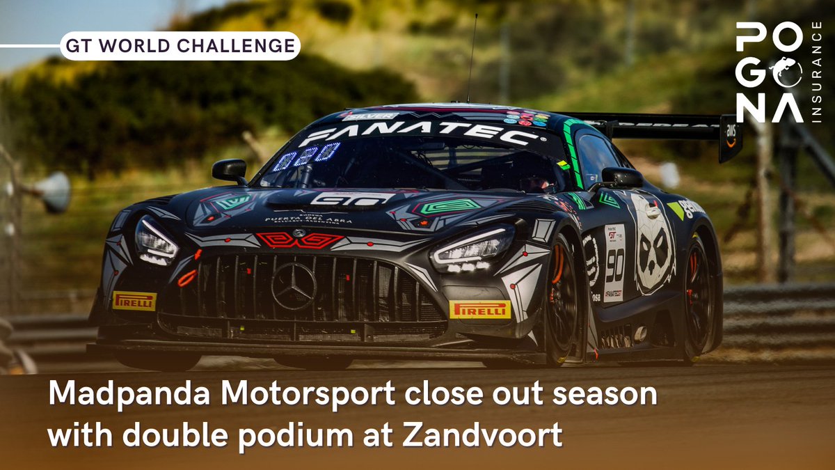 Ezequiel Pérez Companc & Jesse Salmenautio and Madpanda Motorsport have taken third place in the Silver Cup championships of the 2023 Fanatec #GTWorldChEu Sprint Cup powered by AWS. Their excellent performance was capped off by a double podium result at Zandvoort. #FanatecGT