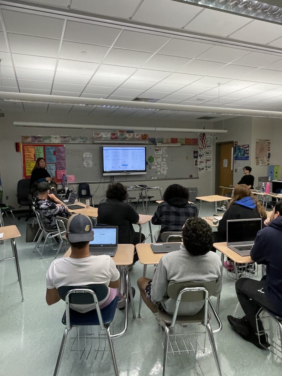 Thank you to the American Job Center and Roberta for a great presentation on WIOA and Career ConneCT job trainings available to our students.
<a href="/NRWIB/">Northwest Regional Workforce Investment Board</a>