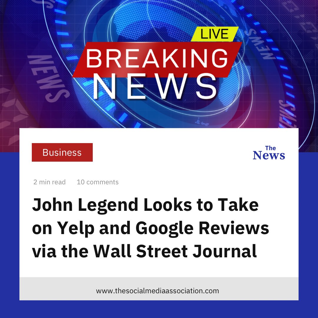 SoMeAssocNY's tweet image. Exciting news! 🚀 John Legend's tech startup "It's Good" is changing the game in food and travel recommendations. No more sifting through endless reviews. It's all about positivity and trust. 

Read more here - msn.com/en-us/money/co…

#ItsGood #JohnLegend #technology #tech #yelp