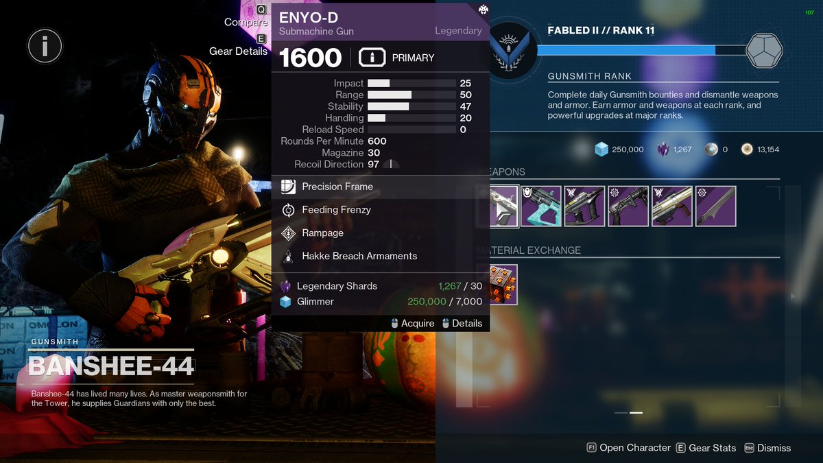 HeyItsHam1's tweet photo. Go pick this up today and run the Allow Mag perk. Really good for PvE https://t.co/Uo6ioogJjv