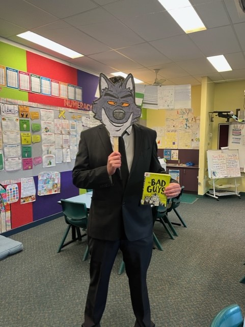 My school did book week late this year.... and I may look like a Wolf, but I am sweating like a pig!!

#BookWeek