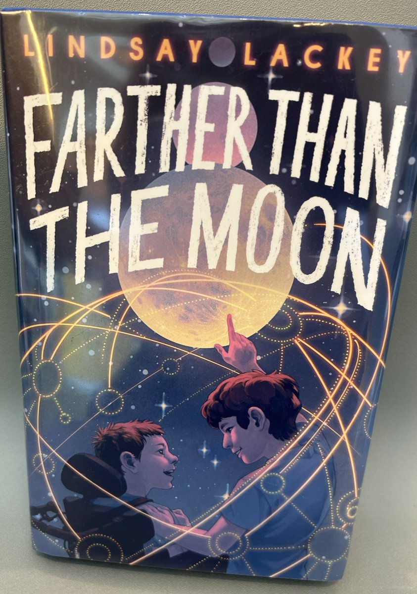 Farther Than the Moon <a href="/LindsayWrites/">Lindsay Lackey</a> was such an engaging &amp; impactful read. A boy determined to include his disabled brother in space travel, as he navigates challenging factors. Very thought-provoking &amp; yes, even life-changing. Highly recommend.