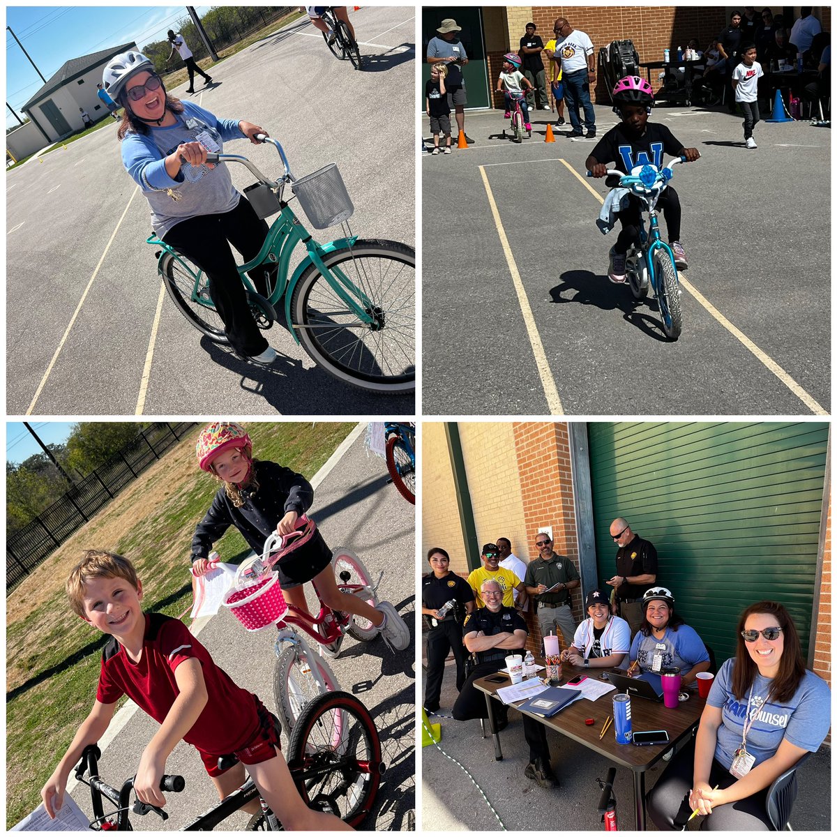 NISDWernli's tweet photo. A big thank you to Coach Banda and Coach Shultis for organizing the Tour de Wernli Bike Rodeo! Our Wildcats had a blast! A shout out to our teacher and parent volunteers for making it run smoothly. @lorimshaw @mrsfeldt5 #RootEdWernli #Wellbethereforyou https://t.co/rV8Q0HjHa2