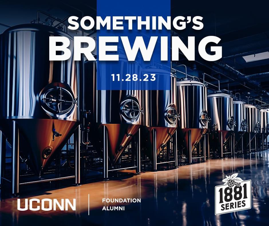 @UConn Brewing Innovation-a multidisciplinary initiative that will support education, research, & community engagement in the craft brewing industry here in CT is launching w students designing & brewing a unique beer with @KinsmenBrewing on 11/28. #1881 events.foundation.uconn.edu/771122