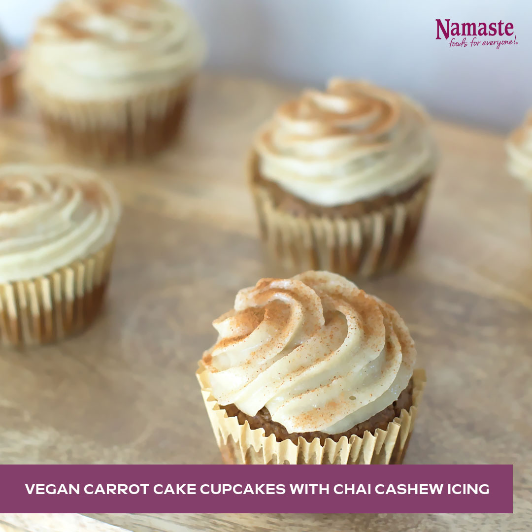 The best part about our Spice Cake Mix? It's easily customizable! From pumpkin and apple spice, to carrot cake cupcakes, there's a recipe for everyone.🧁🙌

recipes.namastefoods.com/recipes/vegan-…

 #glutenfree #healthyfood #glutenfreefood #glutenfreelife #baking #bakingathome