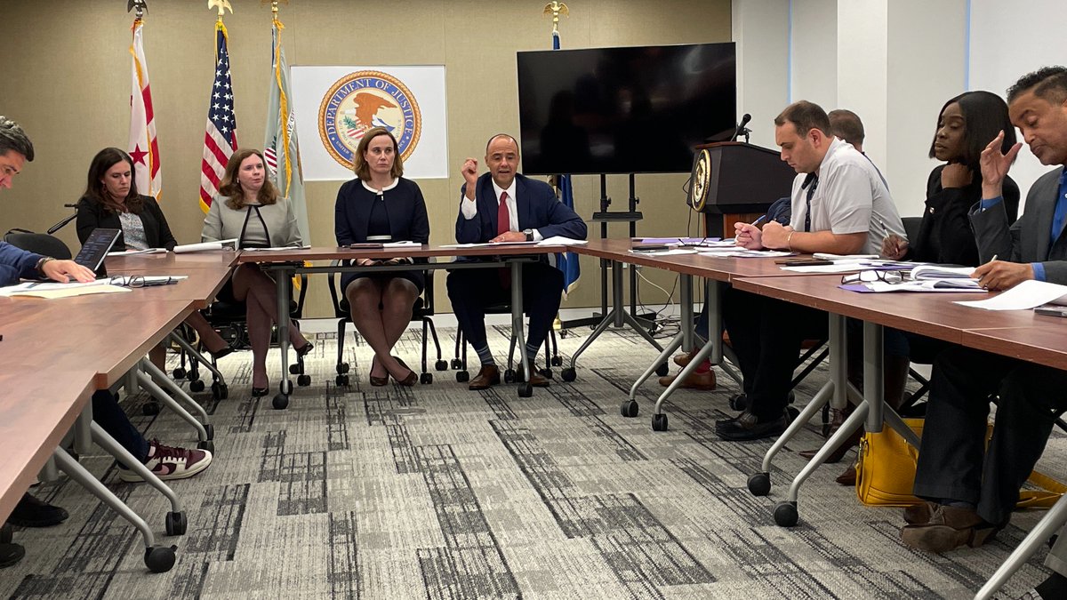 USAttyGraves's tweet photo. I very much appreciate so many members of our local media taking time to have an important discussion about our new charging rates and how the rates should be understood. https://t.co/waZfChicuS