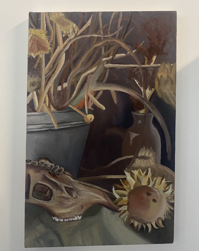 HarrisLowe_arts's tweet photo. Still life studies in oils by yr12s exploring symbolism … #lightandshadow #refletions #lightbulbmoment #stilllife #vanitaspainting https://t.co/t6MgmRWSoy