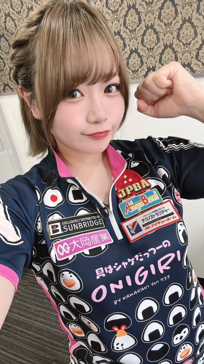 川崎由意選手 おにぎりデザイン キャリーバッグ KAWASAKI YUI 533