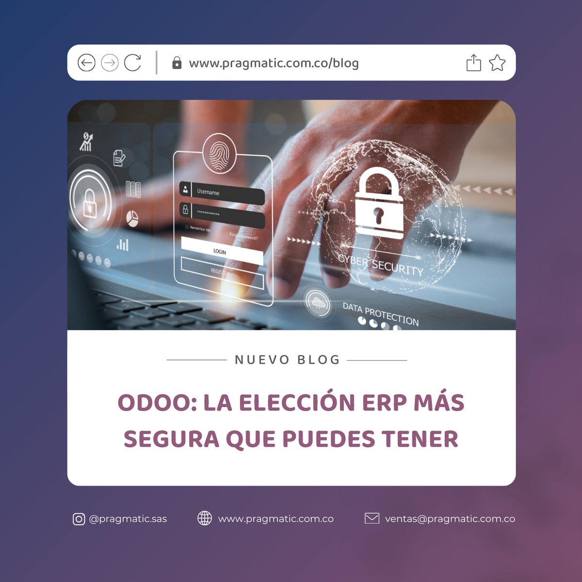 pragmaticsas's tweet image. 🔐 La seguridad de tu información es nuestra prioridad. En nuestro último blog, exploramos a fondo la seguridad de la información en Odoo y cómo puedes mantener tus datos a salvo. 📷pragmatic.com.co/r/tDO #odoo #softwareseguro #ERP