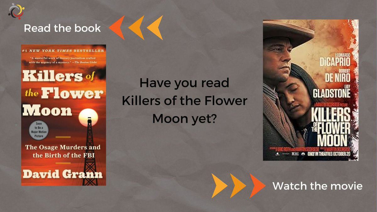 PWNA4hope's tweet image. Have you read "Killers of the Flower Moon" by David Grann?

Many aspects in the book/film are reflective of issues faced by the tribes PWNA serves.

If you haven't read the book already, be sure to do so as the film hits theatres today Oct. 20th!
#PWNA4Hope #NativeAware