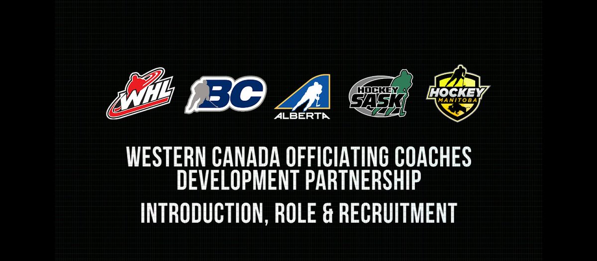 The brand new Western Canada Officiating Coaches Development Partnership - Introduction, Role &amp; Recruit is ready to go. Anyone interested in coaching and mentoring officials should watch this and figure out how to get involved... youtu.be/oTZdWFlk9T0