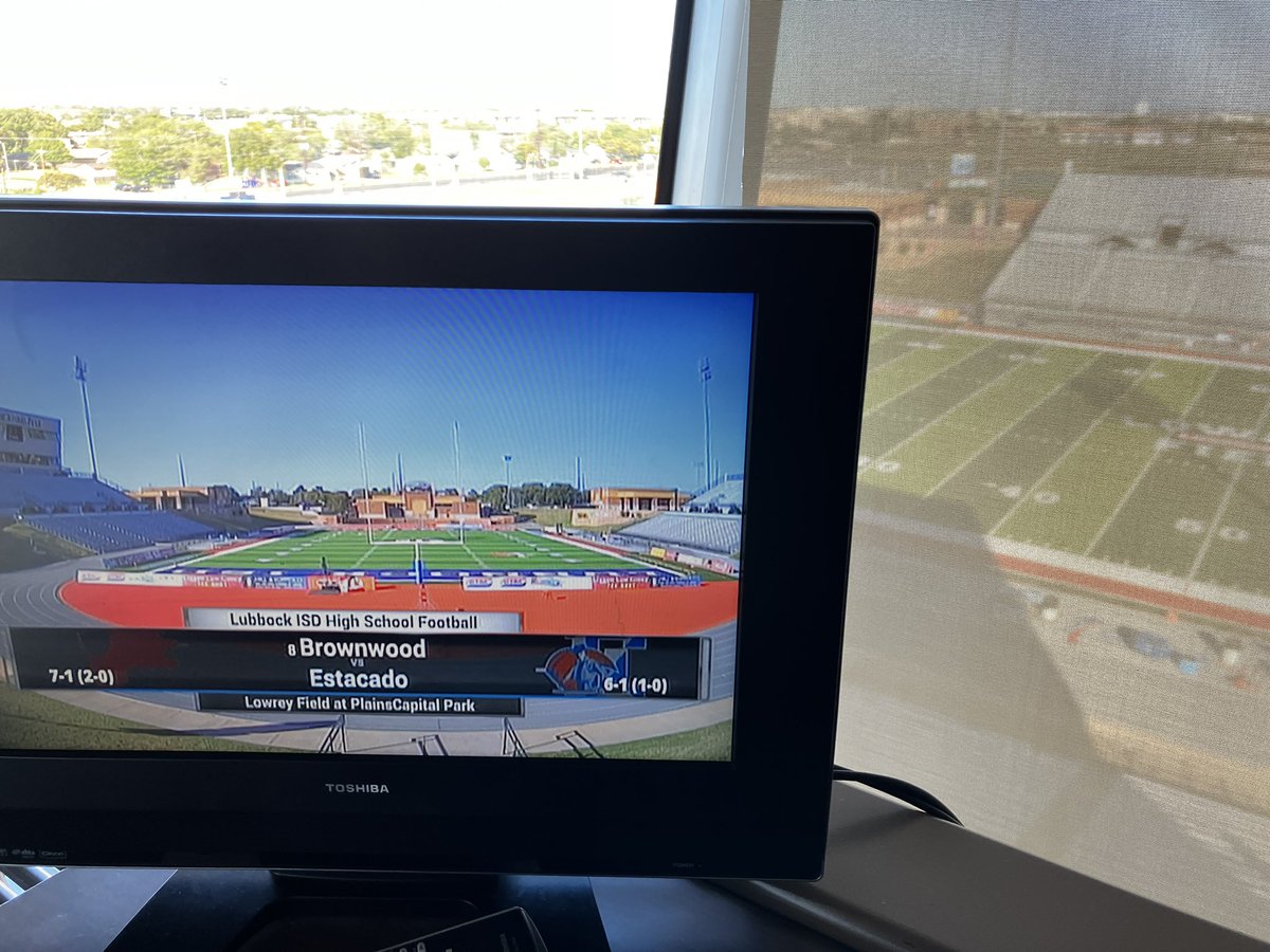 Can’t make it out to Lowrey? We've got you covered! 

Join us for <a href="/Estacado_Sports/">Estacado HS Athletics</a> vs <a href="/bwdathletics/">Brownwood Athletics</a> TONIGHT (10/19) at 7p on <a href="/fox34/">FOX34</a> NewsNow! #WeAreLubbockISD

How to watch LIVE:
• antenna channel 32.1/34.2
• Optimum 9
• UVerse 1032
• Dish 32
