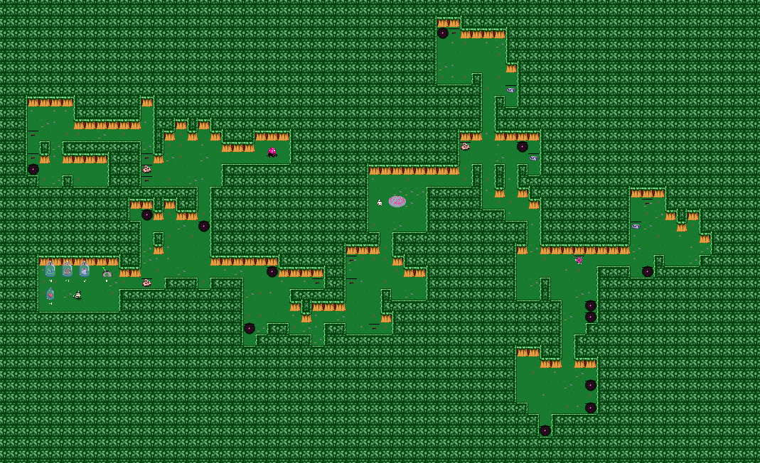DASHPUNCH_Game's tweet photo. In DASHPUNCH, every level starts with a dungeon crawl. Fight through swarms of enemies, destroy their spawners, and meet colorful characters along the way! Your goal is to find and destroy a Rift Crystal (Generation and visuals not final). #DASHPUNCH #indiedev #indiegame #gamedev https://t.co/tktdmF8dFL