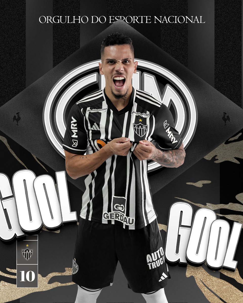 Atletico's tweet photo. ⏱️ 30‘- GOOOOOOOOOOOOOOOOOOOLLL DO GAAAAAAALLLLOOOOOOOOOOOOOOO! #GALO! #VamoGalo #GaloPaixãoNacional #PALxCAM 🏴🏳️ https://t.co/HM7JsfhIUS