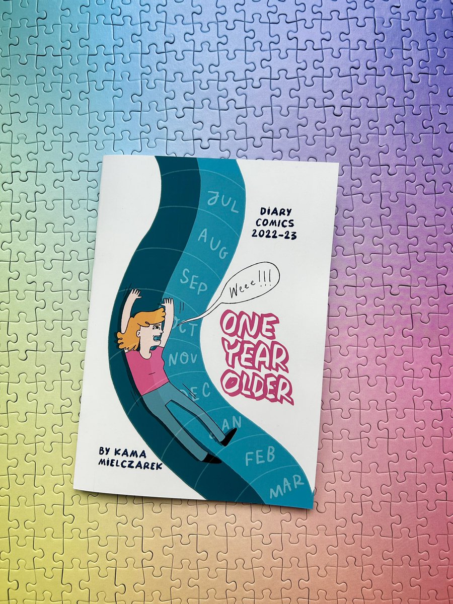 WeirdIsTheBest's tweet photo. I’ll also debut “One Year Older” - a diary comic that I drew over around 14 months, featuring a year of my life in comic form.
I’m really period of this one and it’s my biggest comic yet!
#diarycomics #indiecomics https://t.co/nuWVfo0V2E