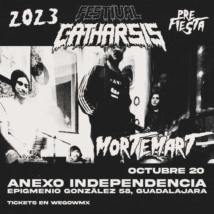 ludikagdl's tweet photo. #Conciertos
@Deathvalleygrls + #BuryMeInTheDesert + #Mortemartmx + #JesusRexMafia
Sonidos etéreos y disruptivos este viernes en la PreFiesta del Festival @Cathars61489389
📌 Anexo @foindependencia
Últimas preventas 🎟️ en @wegowmx https://t.co/5iqiHPMRHD