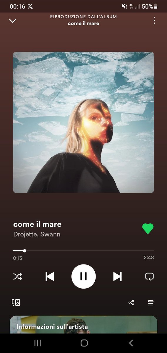 amati_semplice's tweet photo. Capolavoro #drojette #comeilmare #donnalisi
👏Edo ☉ mare ti porto nel blu♥🎵 non dico altro😍
La musica parla🍀☘😘 https://t.co/oTuUOipWRm