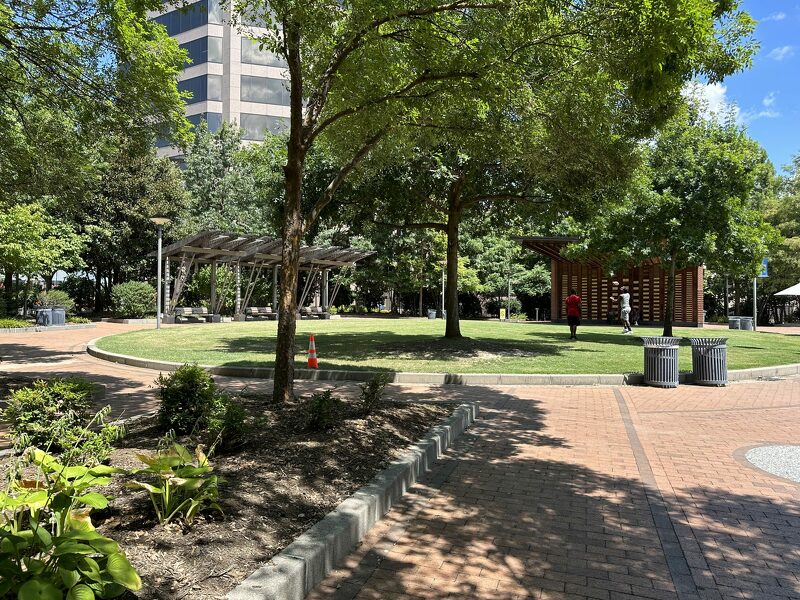 New park rules warn visitors in fine print that disruptive behaviors like entering garden beds, putting bubbles in the fountains and climbing on sculptures are not tolerated. Other rules, activists say, target the unhoused population directly.

triad-city-beat.com/?p=41371