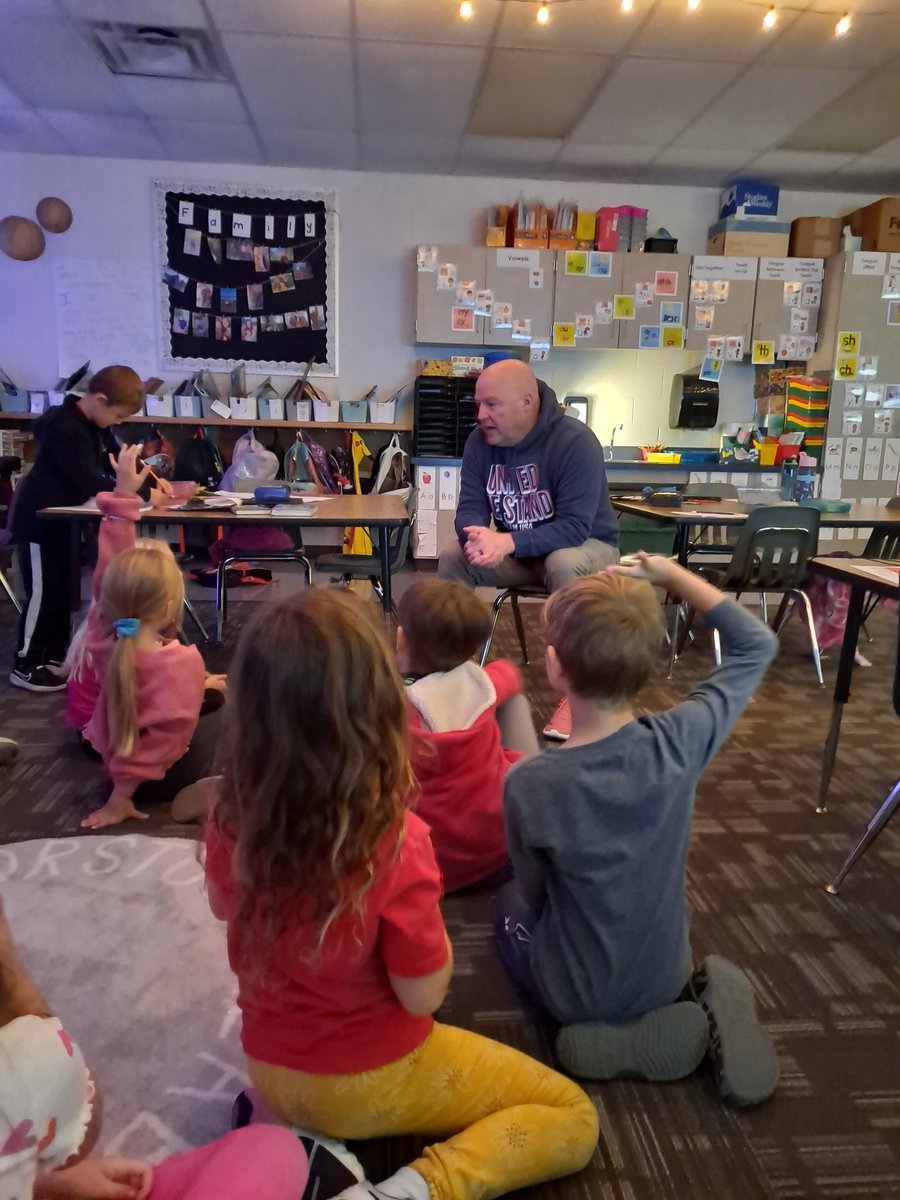 Today, we got to learn about how Mr. Tim helps our school and let me tell you, the Building Manager has a BIG job! We were glad to ask questions and even talked about how we could make his job a bit easier by doing our best to clean up after ourselves! 😊
