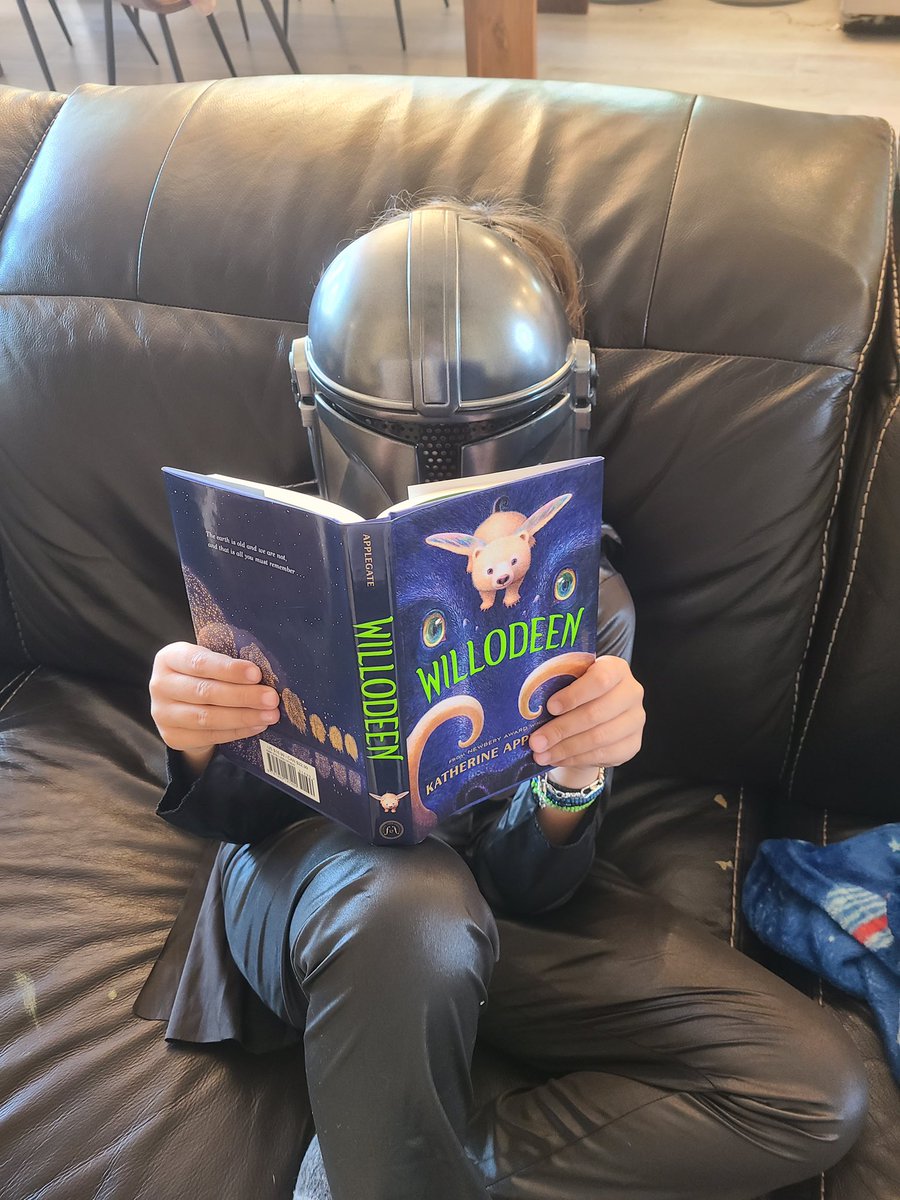 ChrisrinaT's tweet photo. Enjoying his book on a sick day in his Halloween costume. We’re reading this book in class and he loves the story so much that he had mom order a copy for him! Happy teacher over here ♥️
#2ndToNone #OWLaboutthebest #mcgown_cfisd #mcgownowls https://t.co/itm9qSElDT