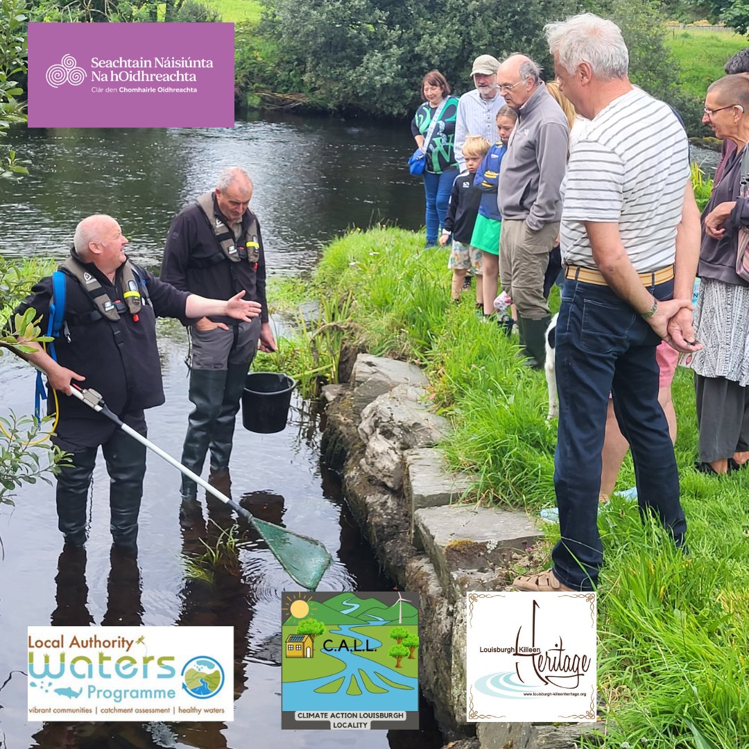 Climate Action Louisburgh Locality has been shortlisted for the National Heritage Week Awards 2023- Water Heritage Award for our “Explore Louisburgh's River Life”.

We are delighted to have collaborated with CALL here in #Louisburgh during @HeritageWeek in August