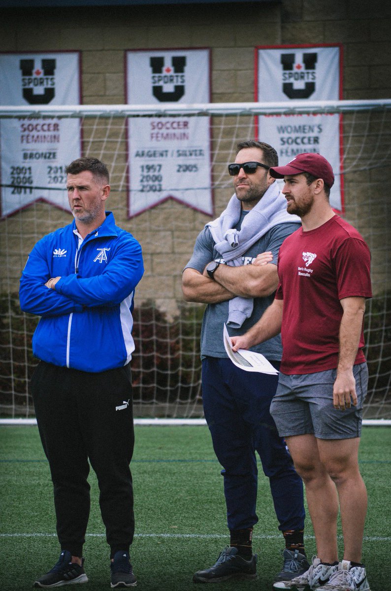 GeeGeesMRUG's tweet photo. A special thanks to Jamie Cudmore and Shane Cahill who came by as Guest Coaches from the @TorontoArrows @ArrowsSrAcademy today 💪

Every opportunity to be a sponge is welcomed by us 🧽🧠

📸: Simba Gumbo https://t.co/WkbZFexfwP