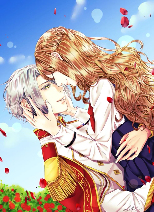 イケメン革命7周年おめでとうございます お祝い絵ちょっと間に合わなかったので過去絵で先にお祝いさせてください!! またあらためてお祝いします #永遠に解けない恋の魔法イケメン革命7周年
