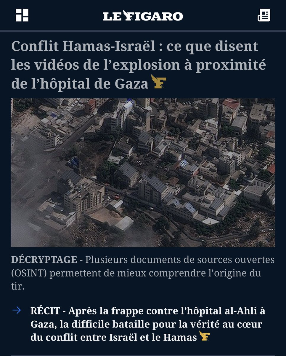 Au Figaro, les titres ne tranchent pas sur la possibilité d’une intox.