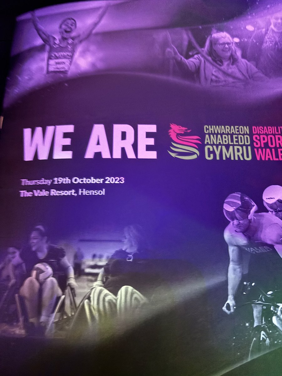 CoachCian's tweet photo. A wonderful evening celebrating Disability Sport in Wales and its achievements , great to see some amazing people and celebrate what has been a wonderful year @WalesDisability @CrickWales @dsw_news @TheValeResort https://t.co/ZuidaGrF1w
