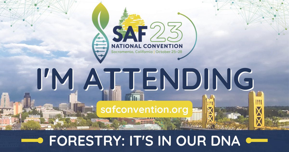 Anyone else from my twitter-verse attending the big meeting of <a href="/foresters/">Society of American Foresters</a> next week? I’d love to connect with you in Sacramento at #SAF2023 !