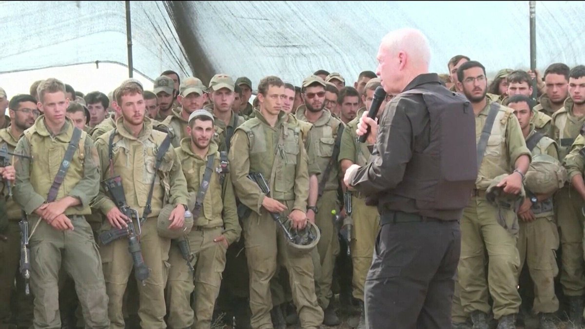 FilInfo360's tweet image. 🇮🇱🇵🇸 "Soyez prêts", a déclaré le ministre israélien de la Défense à ses troupes, promettant à ses troupes qu'elles verront #Gaza "de l'intérieur".