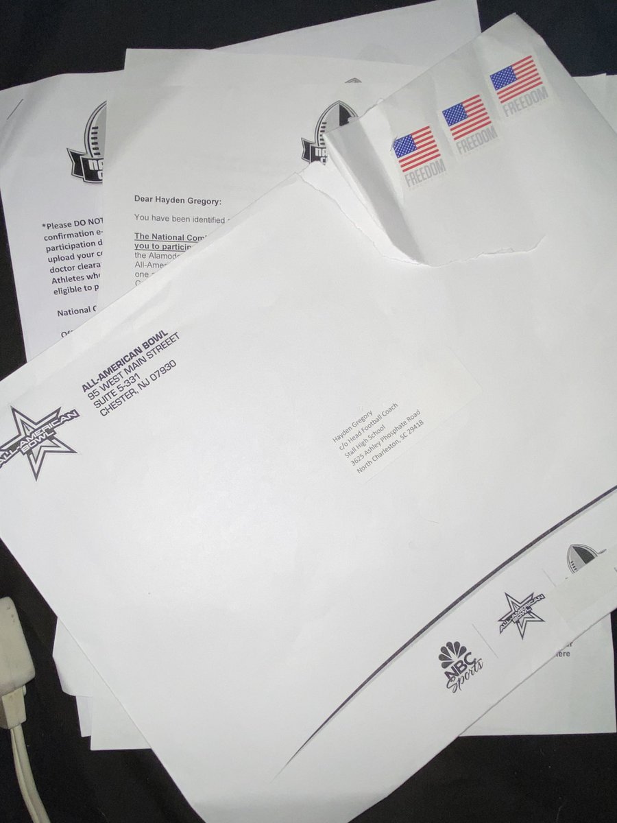 Hayden “Tiny” Gregory (@haydeng2007) on Twitter photo Extremely blessed to be invited to the <a href="/AABonNBC/">Navy All-American Bowl</a> in San Antonio ! Looking forward to competing against the best
#AllAmericanBowl Extremely blessed to be invited to the <a href="/AABonNBC/">Navy All-American Bowl</a> in San Antonio ! Looking forward to competing against the best
#AllAmericanBowl