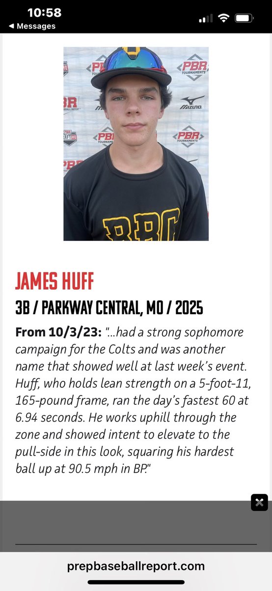 James Huff tweet media