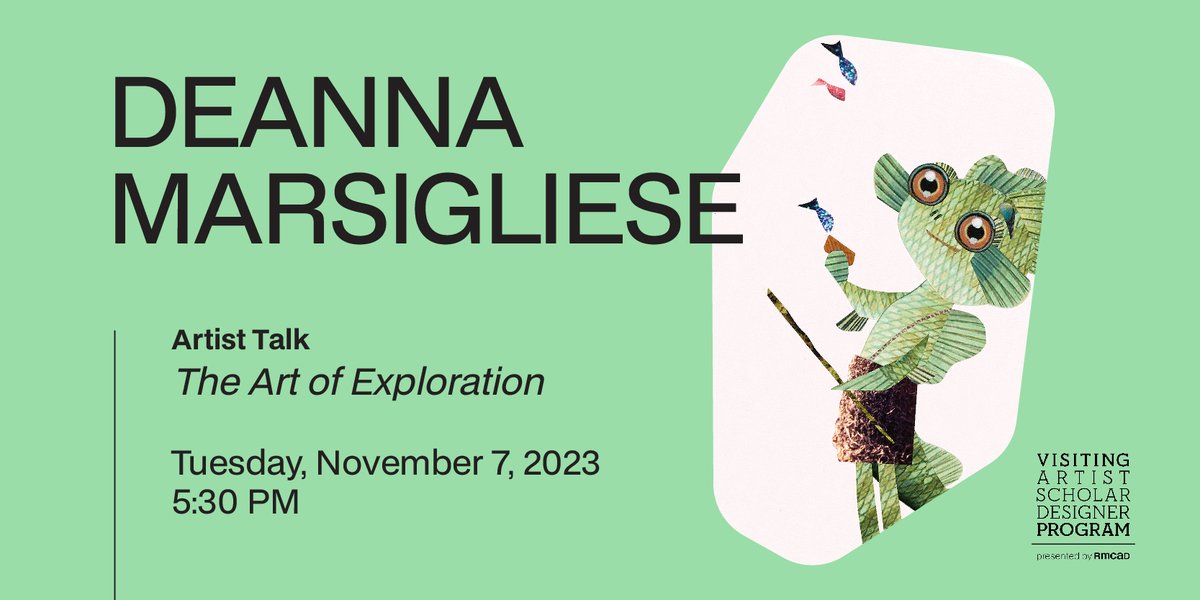 RMCAD's tweet image. Learn more: rmcad.edu/event/deanna-m… (4/4)

#RMCAD #VisitingArtist #ArtSchool