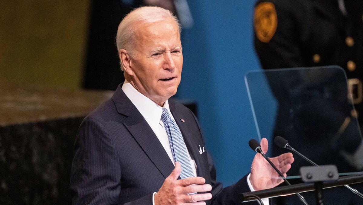 TheBabylonBee's tweet photo. Biden Announces He Has Secured Pinky Promise From Hamas Not To Use $100 Million For Terrorism https://t.co/YI1QvITb3F https://t.co/7y2FksiFev
