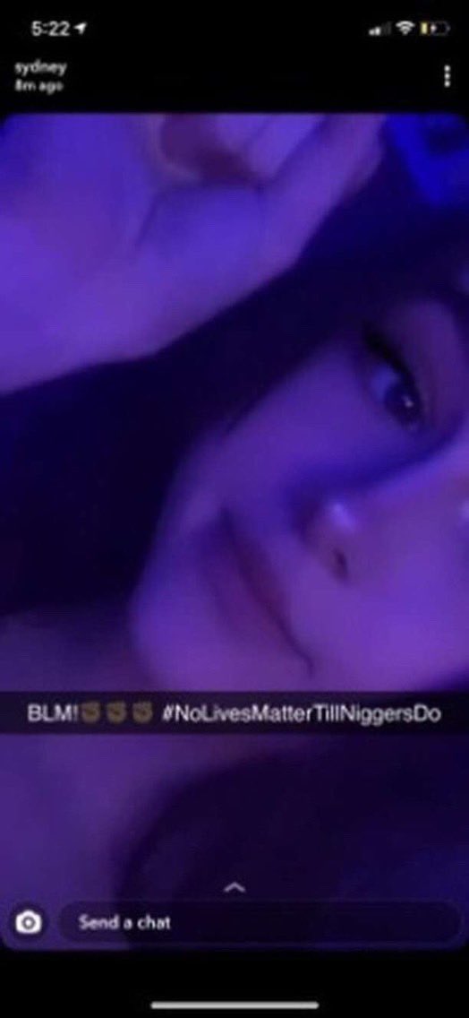 exposingsydj's tweet photo. #edtwt #shtwt ALERT: if u follow @seals010101 please unfollow. she is a racist nazi who got run off instagram because she got exposed !
proof: @sydneyjohnsonfanpage on instagram. https://t.co/n5UYLlbpOG