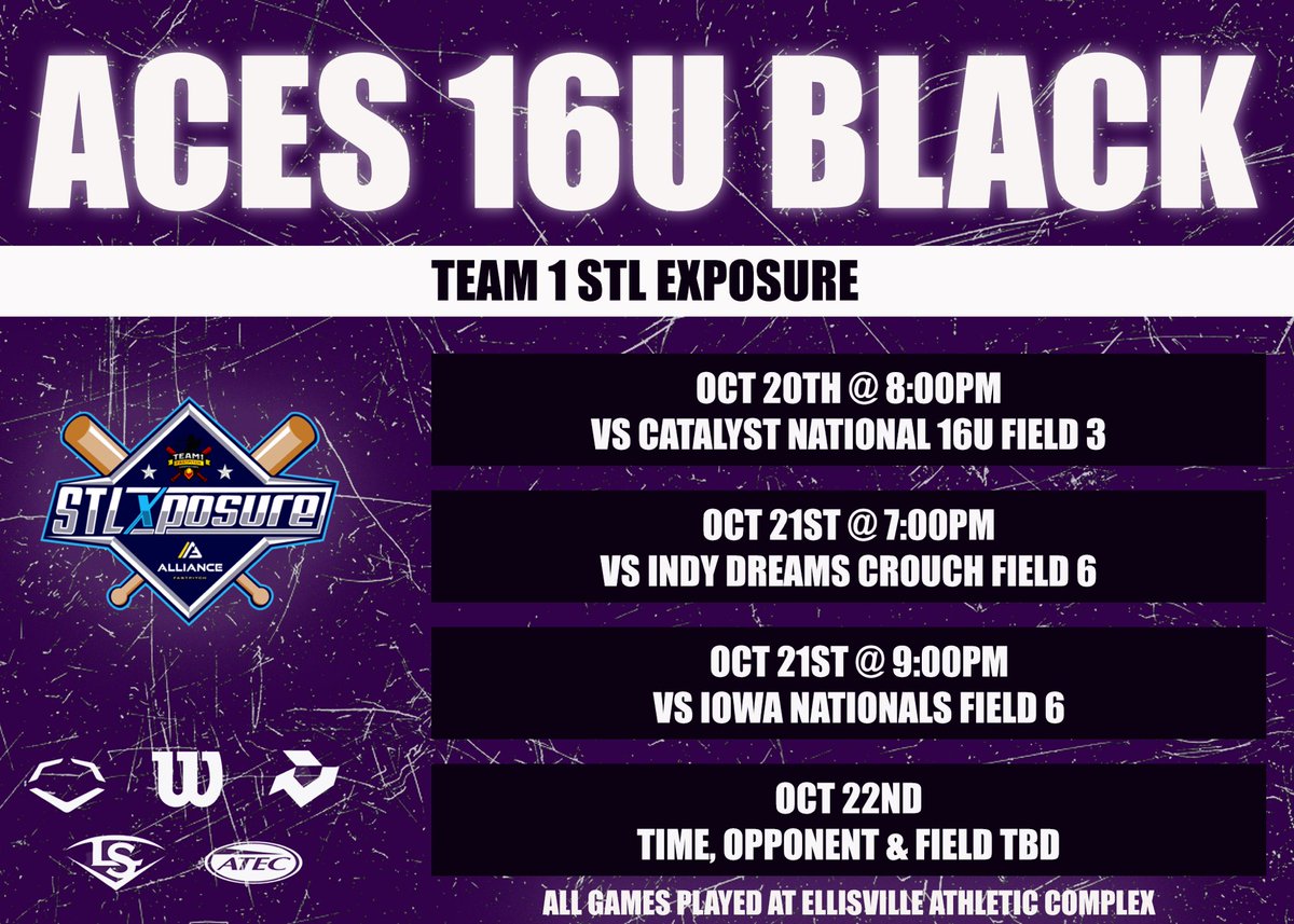 Ready to compete this weekend at the Team 1 STL Exposure event in St. Louis, Missouri. Great competition and looking to earn a bid to AFCS/Super Cup!

Let’s compete! 

#unmAtched #dAwgfight