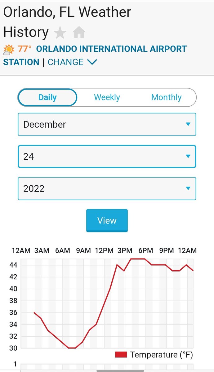 Adrian_S29's tweet photo. @MeaglePant @Blog_Mickey There was a Cold Front Christmas 2022. I remember because I live in Central Florida. Thanks. https://t.co/lzOiw3dmmY