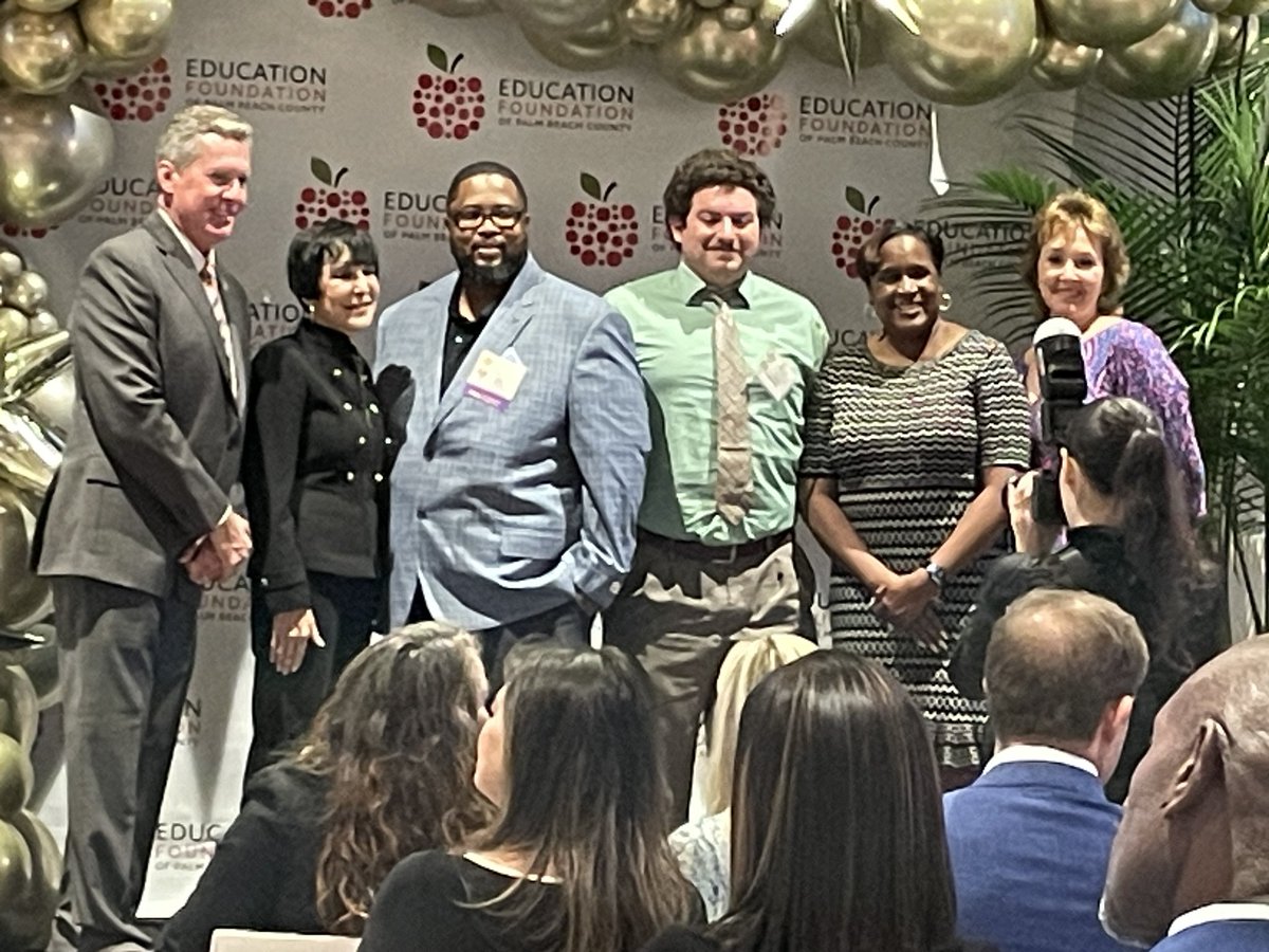 LakesOnTop's tweet photo. Congratulations, Ms. Fernandez, Mr. Edwards &amp; Mr. Marrero - #LOT https://t.co/1HjBo8osia
