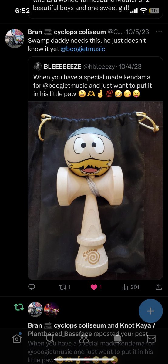 Yo thank to everyone who been retweeting and tagging him on Facebook/Instagram ect. LETS GET HIM THIS DAMA!!!! 
<a href="/boogietmusic/">Boogie T</a> love you baby boii 😜✌️💯🫶