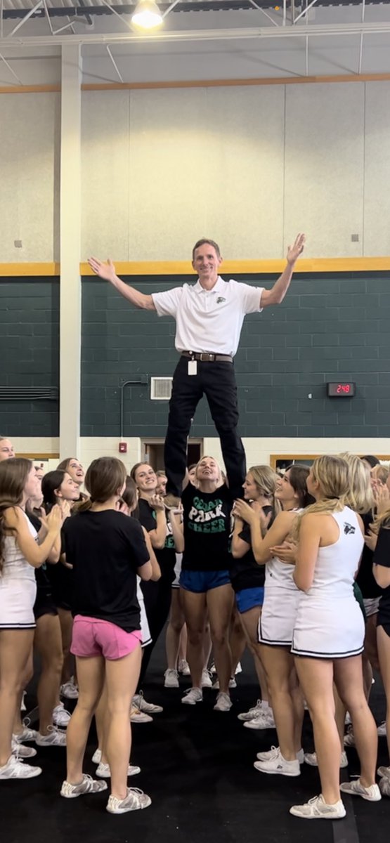 Happiest of Birthdays to our amazing principal, John Sloan!! @CPHS_TWolves <a href="/cedarparkcheer/">cedar park cheer</a>