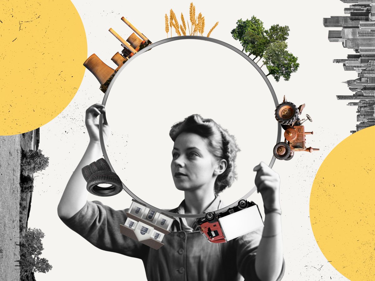 maywij's tweet image. In transitioning to a new economic engine, where conscious design for regeneration happens, alternatives that adopt new design thinking needs to come to replace the parts of the old linear system. 

#CircularEconomy #RegenerativeDesign #SustainableTransition #CircularThinking